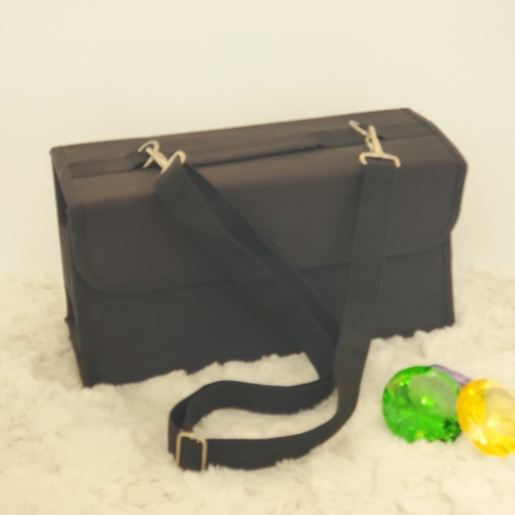 Carry all for Lipsense markers  brushes craft scrapbooking supplies EUC tote bag - Picture 7 of 7